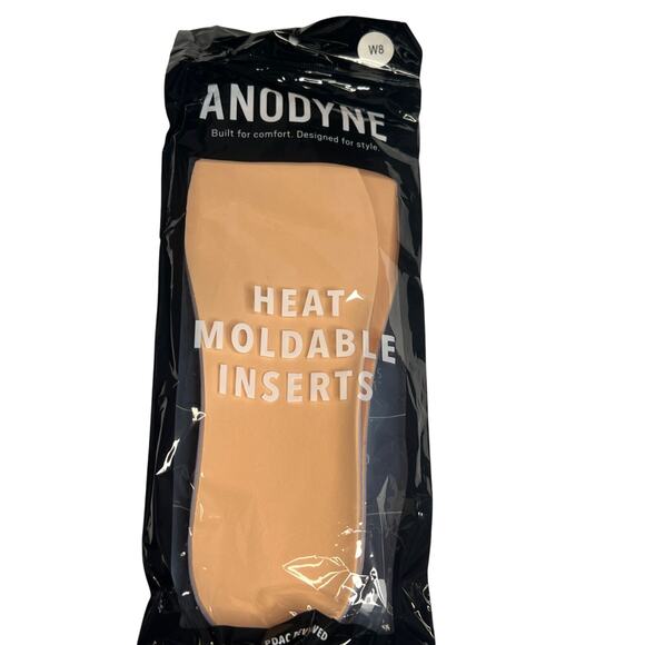 ANODYNE Heat Moldable Shoe Inserts Women's Size W8 NIP! - Picture 1 of 6